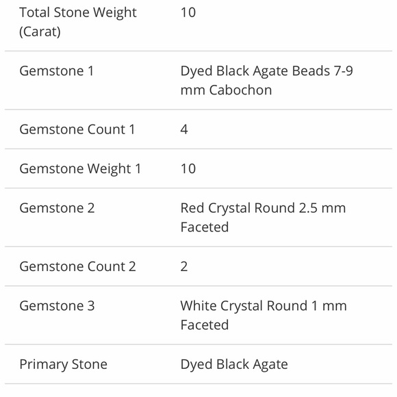 GENUINE LEATHER SKULL BRACELET BLACK & GOLD - 8.5” - Picture 5 of 7